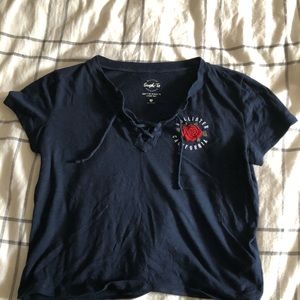 crossed front top
